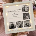 Milestone Anniversary Frame Anniversary gift